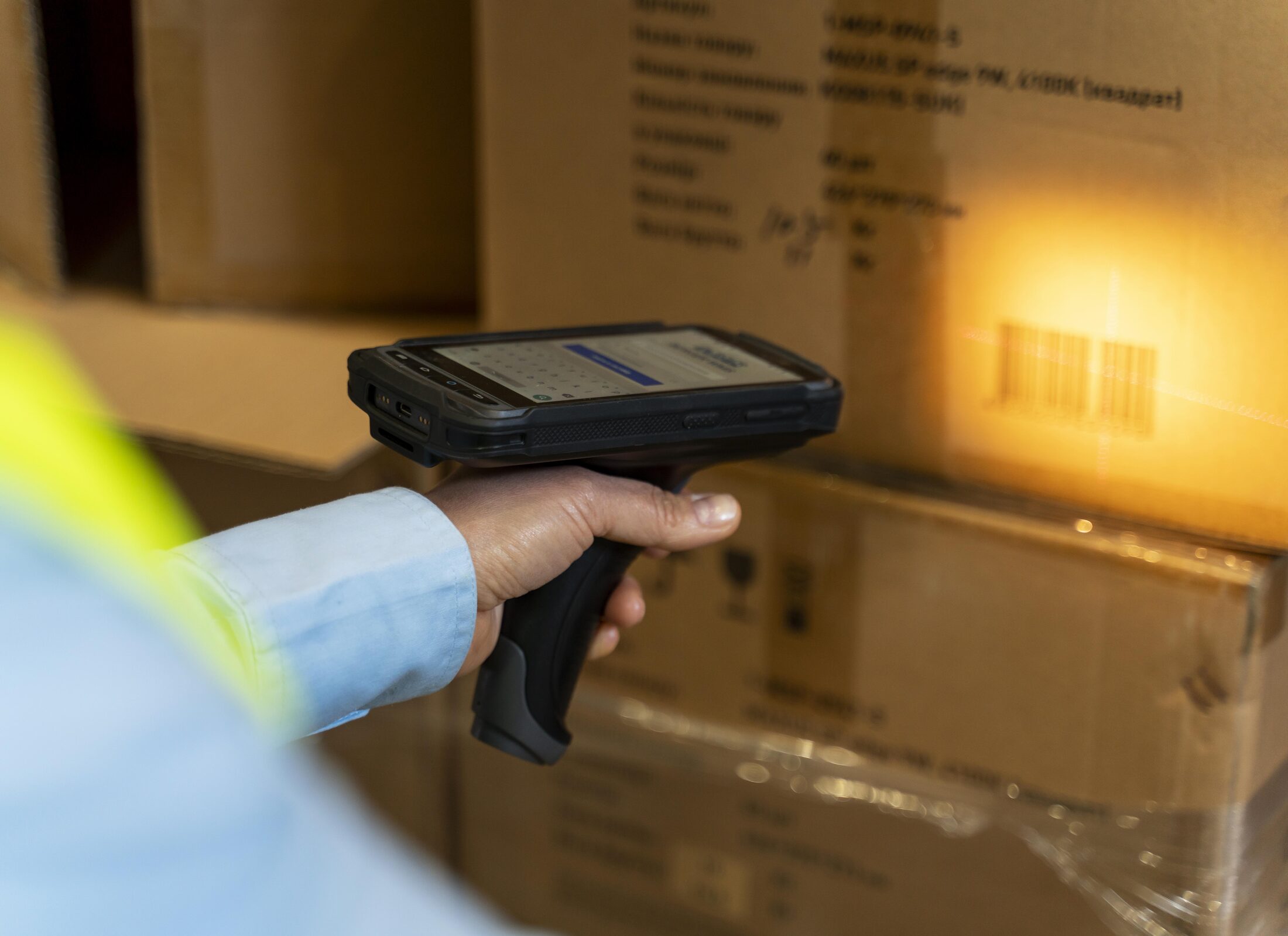 RFID, barkod ve otomasyon çözümleri için iş süreçleri görseli