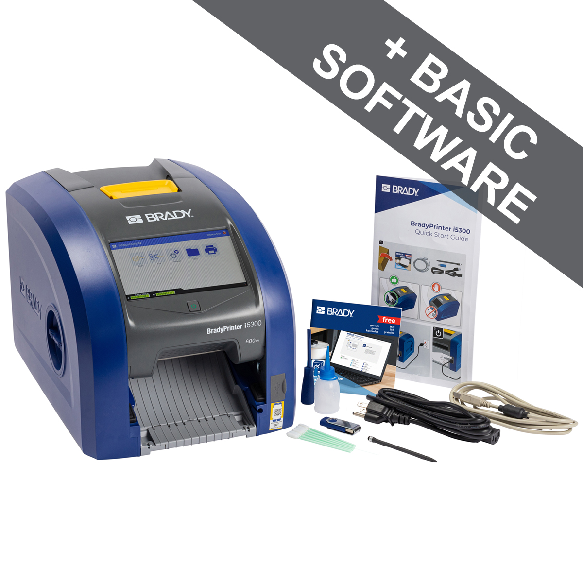 BradyPrinter i5300 Endüstriyel Etiket Yazıcısı 600 dpi, AB